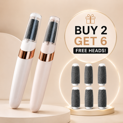 Oferta quitacallos eléctrico Cozzy: compra 2 y llévate 6 cabezales de regalo
